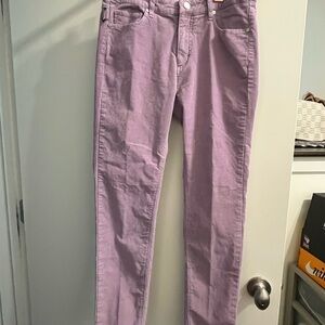 Zadig & Voltaire purple corduroy pant